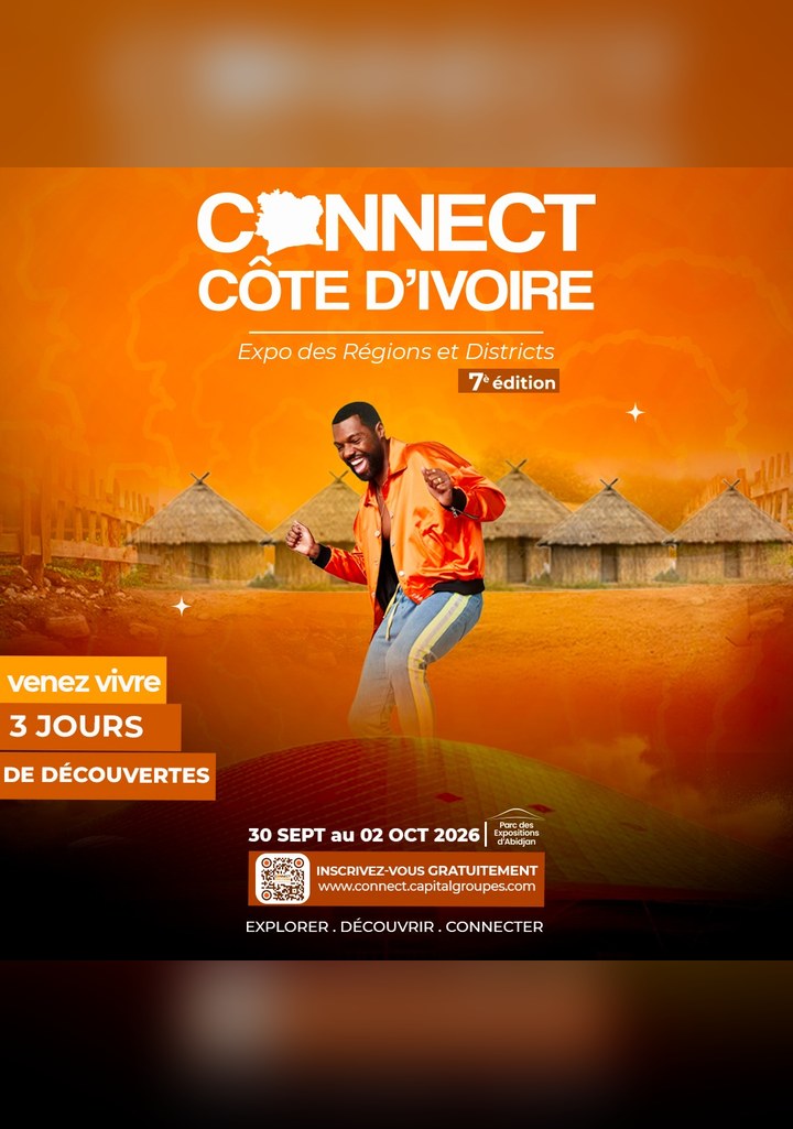 Visuel de la 7ᵉ édition — Connect Côte d'Ivoire