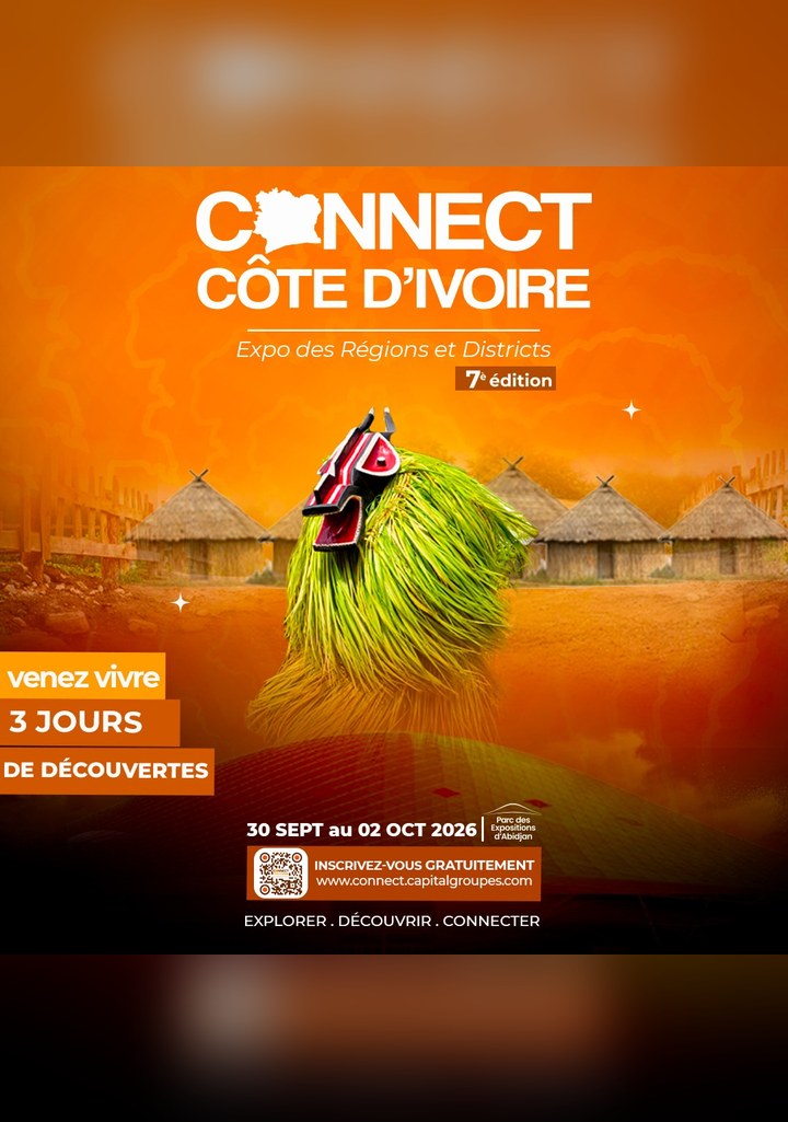 Visuel de la 7ᵉ édition — Connect Côte d'Ivoire