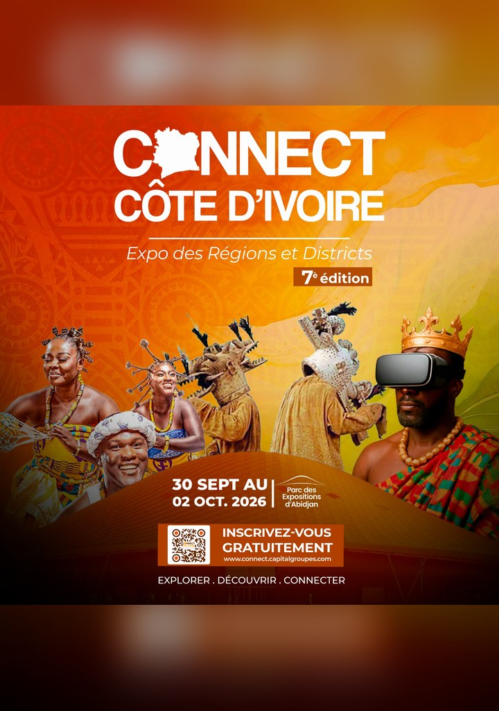 Visuel de la 7ᵉ édition — Connect Côte d'Ivoire