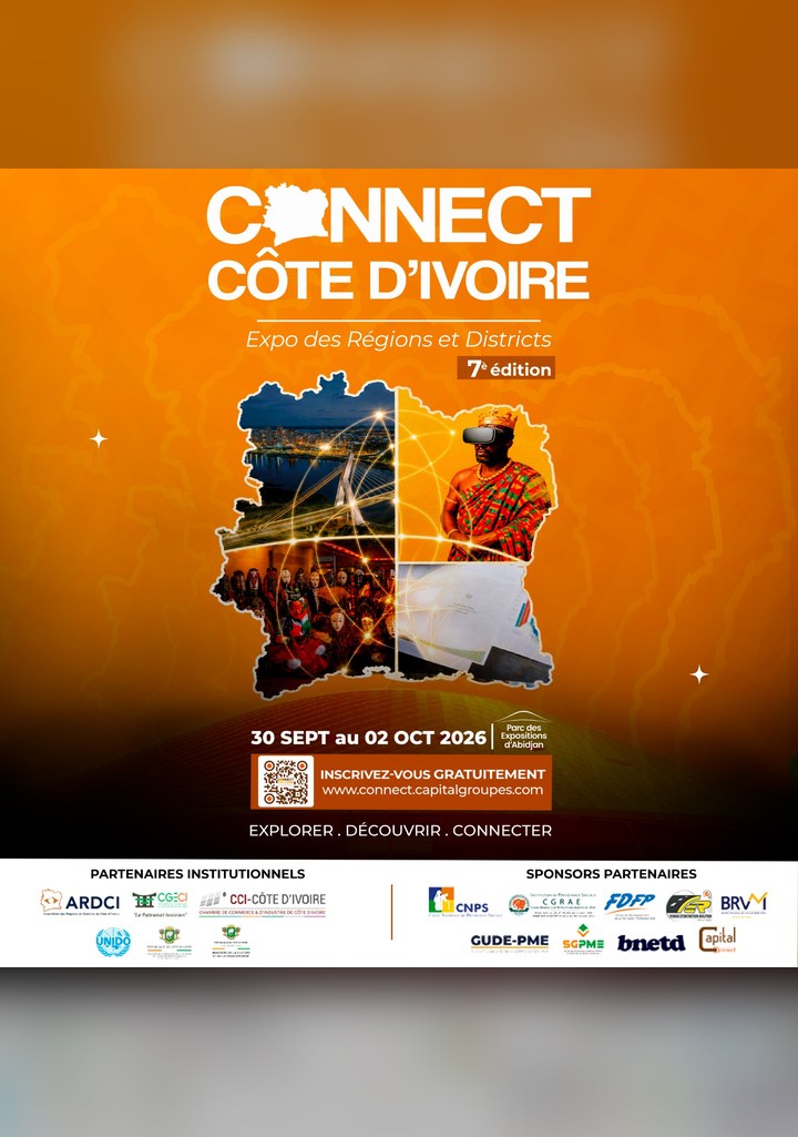 Visuel de la 7ᵉ édition — Connect Côte d'Ivoire