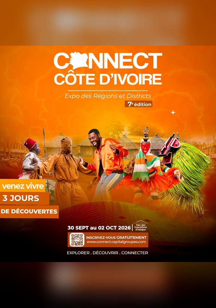 Visuel de la 7ᵉ édition — Connect Côte d'Ivoire